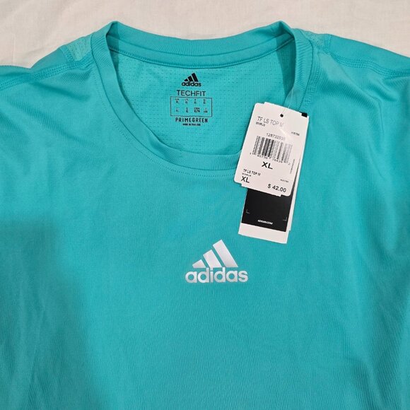 Adidas Tech-Fit Compression Shirt - Picture 2 of 2